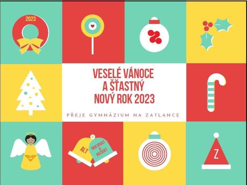 Veselé Vánoce a šťastný nový rok 2023
