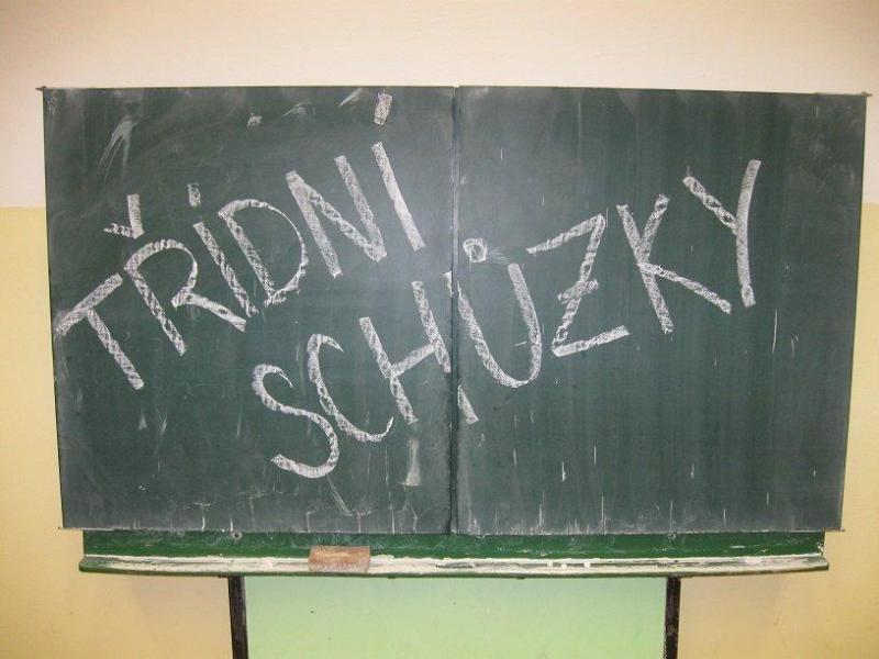 Třídní schůzky středa 15.11.