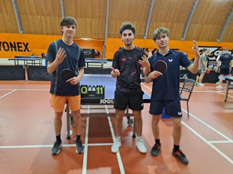 Stolní tenis 5. místo